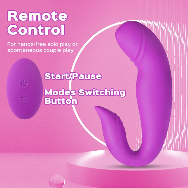 Dolphin - Dual-Motor Rolling G-spot & Clitoral Vibrator