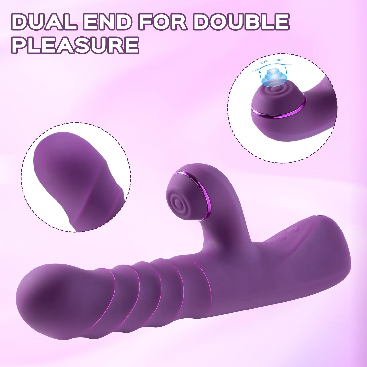 Elise - Stimulateur clitoridien vibrant pour point G
