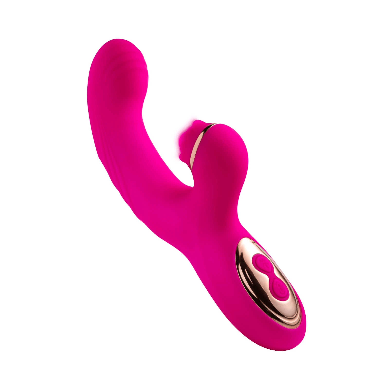 Flora - Stimolatore vibrante pulsante del clitoride con vibratore toccante del punto G