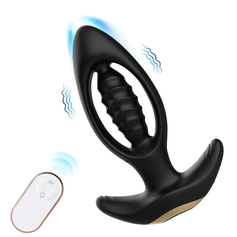Habiki - Plug anal vibrant creux et masseur de prostate