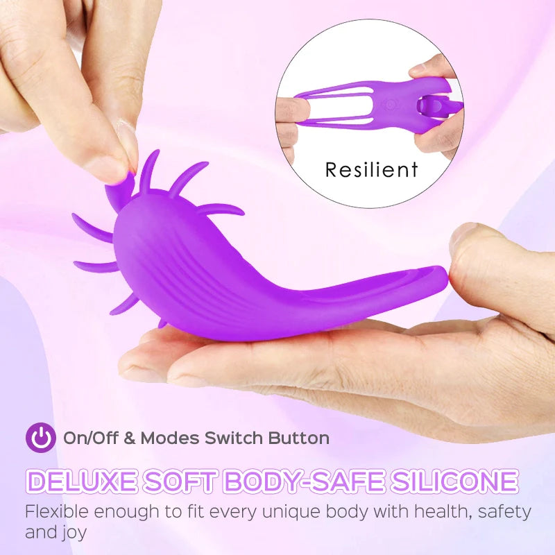 Roxy – Sexspielzeug zum Lecken und vibrierender Doppel-Penisring
