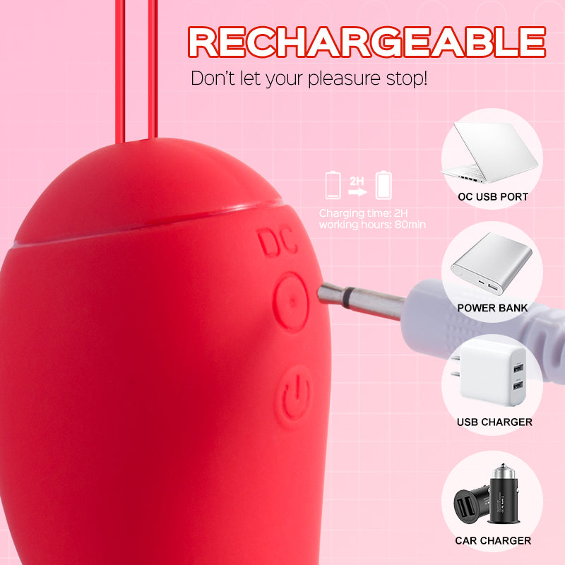Scarlet – Vibratore per uova con telecomando indossabile