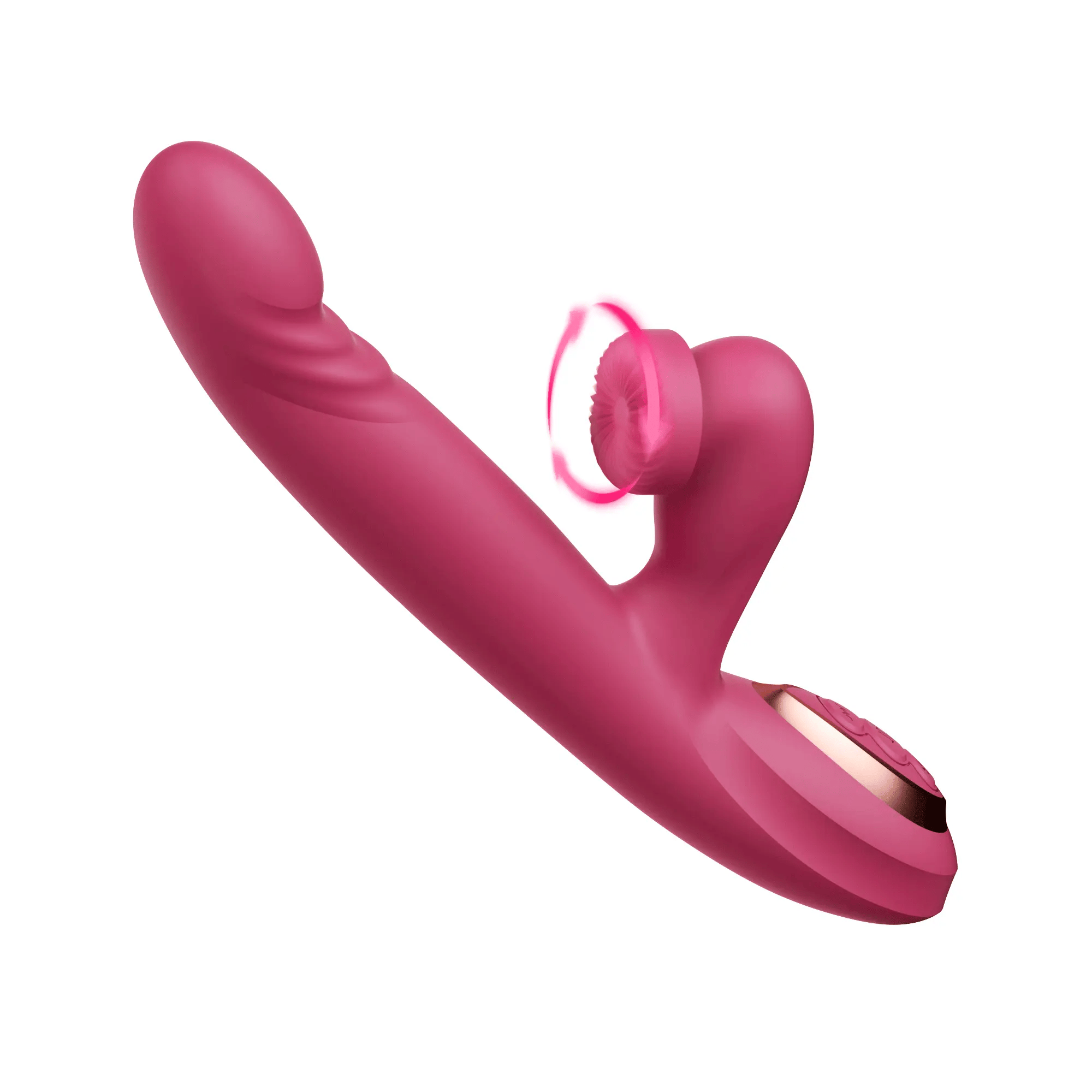 Vortex - Stimulateur double du point G et du vibrateur clitoridien rotatif